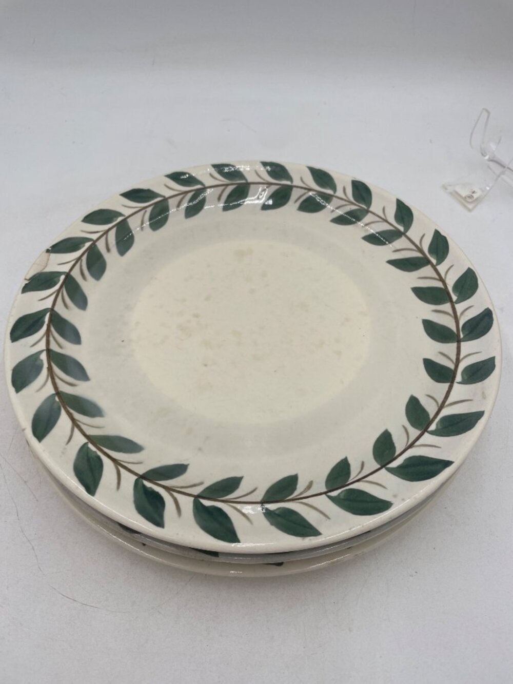 Ardennes Forest Green Pattern Dinner Plates Vintage Ceramic Serveware READ